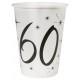 Gobelet carton anniversaire 60 ans les 10