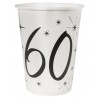Gobelet carton anniversaire 60 ans les 10