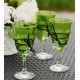 Perle ours vert anis transparent les 6