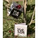 Tirelire mariage Mr & Mrs carton 20 cm