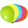 Ballons multicolores 23 cm les 25
