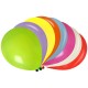 Ballon multicolore 23 cm les 8