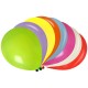 Ballons multicolores 23 cm les 8