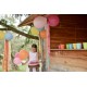 Ballons multicolores 23 cm les 8