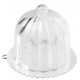 Boîte à dragées cloche à gâteau transparente les 3