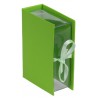 Boîte à dragées livre vert les 4