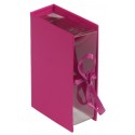 Boîtes à dragées livre fuchsia les 4