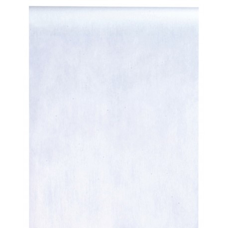 Chemin de table intissé blanc 10 M x 60 cm