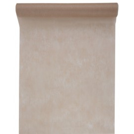 Chemin de table intissé taupe 10 M x 60 cm