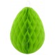 Oeufs vert anis en papier alvéolé 30 cm les 2
