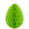 Oeufs vert anis en papier alvéolé 30 cm les 2