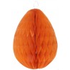 Oeufs orange en papier alvéolé 30 cm les 2