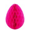 Oeufs fuchsia en papier alvéolé 30 cm les 2