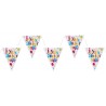 Guirlande fanions anniversaire festif 300 cm