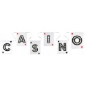 Guirlande fanions casino 500 cm