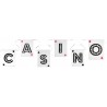 Guirlande fanion casino 500 cm