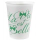 Gobelets carton La vie est belle les 10