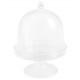 Boîte mini cloche à dragées plexi transparent les 4