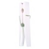 Grande pince blanche en bois déco 22.5 cm