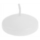 Bougies flottantes blanches les 4