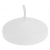 Bougies flottantes blanches les 4