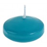 Bougies flottantes turquoise les 4