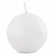 Bougie boule blanche 6 cm