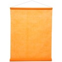 Tenture de salle fluo orange intissé 12 M