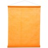 Tenture de salle fluo orange intissé 12 M
