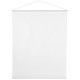 Tenture de salle brillant-mat blanc 12 M