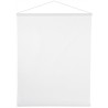 Tenture de salle brillant-mat blanc 12 M