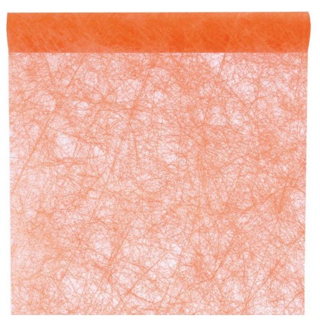 Chemin de table fanon orange 5 M