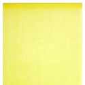 Nappe en intissé jaune - rouleau de 120 cm x 10 M