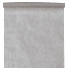 Nappe en intissé gris - rouleau de 120 cm x 10 M