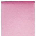 Nappe en intissé rose - rouleau de 120 cm x 10 M