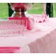 Nappe en intissé rose - rouleau de 120 cm x 10 M