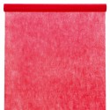 Nappe en intissé rouge - rouleau de 120 cm x 10 M