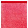 Nappe en intissé rouge - rouleau de 120 cm x 10 M