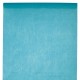 Nappe en intissé turquoise - rouleau de 120 cm x 10 M