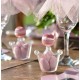 Boule fil rose scintillant 3 cm les 12