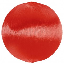 Boules fil rouge scintillant 3 cm les 12