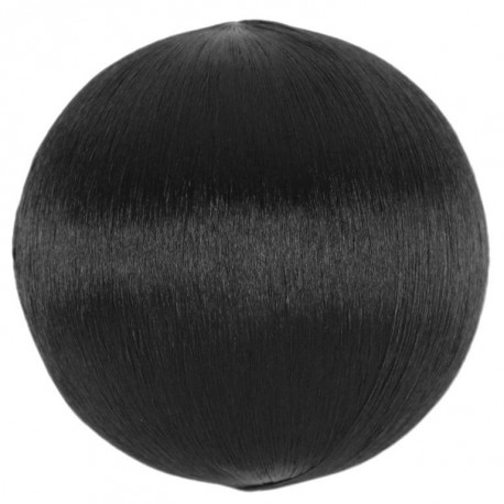 Boule fil noir scintillant 3 cm les 12