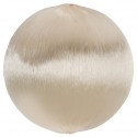 Boules fil ivoire scintillant 3 cm les 12