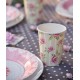 Gobelet carton liberty shabby chic les 10