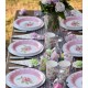 Assiette carton liberty shabby chic 22.5 cm les 10