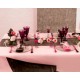Nappe en intissé rose 150 x 300 cm