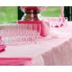 Nappe en intissé fuchsia 150 x 300 cm