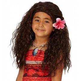 Perruque Vaiana™ enfant Disney™