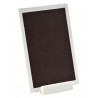 Grande ardoise blanche en bois 15 cm