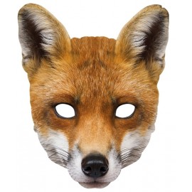 Masque carton renard